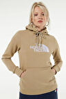 The North Face Women's Drew Peak Pull Hoodie Flax Kadın Kapüşonlu Sweatshirt Bej