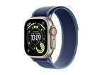 APPLE Watch Ultra 3 GPS + Cellular 49mm Natural Titanium Case with Blue/Bright Blue Trail Loop - S/M   MEWR4TU/A