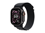 APPLE Watch Ultra 3 GPS + Cellular 49mm Black Titanium Case with Black Alpine Loop - Large MF0X4TU/A