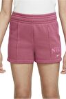 Nike Sportswear Kids Shorts Pink Kız Çocuk Şortu Pembe