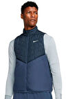 Nike Running Therma Fit Repel Synthetic Fill Sentetik Dolgulu Termal Reflektörlü Erkek Koşu Yelek Lacivert