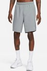 Nike Challenger Mens Running Shorts 9 İnç Reflektörlü Erkek Koşu Antreman Şortu Gri