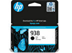 HP 938 Siyah Orijinal Mürekkep Toneri