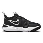 Nike Team Hustle D 11 Basketball Shoes Bantlı Lastik ipli Basketbol Ayakkabısı Siyah