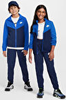 Nike Sportswear Kid's Tracksuit Poly Unisex Çocuk Eşofman Takımı Mavi