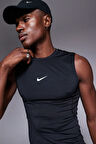 Nike Pro Dri Fit Tight Sleeveless Fitness Training Erkek Dar Kalıp Antrenman Kolsuz Tişört Siyah