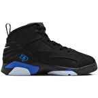 Nike Air Jordan MVP Kids Leather Basketball Shoes Hakiki Deri Unisex Çocuk Basketbol Ayakkabısı Siyah