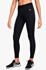 Nike Pro Dri FİT Mid Rise 7/8 Tight Novelty Cepli Kadın Koşu Tayt Siyah