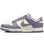 Nike Dunk Low  Unisex Sneaker Unisex Günlük Spor Ayakkabı Krem Mor