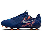 Nike Phantom GX II Academy FG/MF Kids Football Shoes Çoklu Zemin Çocuk Kramponu Mavi
