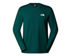 The North Face M L/S Simple Dome Tee Erkek Günlük Uzun Kollu Tişört NF0A87QN6GI1 Yeşil