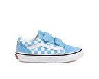Vans Old Skool V Çocuk Günlük Ayakkabı VN000CYDE2W1 Mavi