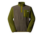 The North Face M Yumiori 1/4 Zip Erkek Outdoor Çeyrek Fermuarlı Polar Ceket NF0A883SEP71 Yeşil