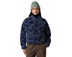The North Face W Extreme Pile Fz Jacket 2 -Print Kadın Outdoor Polar Ceket NF0A8D5XD3O1 Lacivert