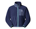 The North Face W Yumiori Off Peak Full Zip Jacket Erkek Outdoor Polar Ceket NF0A8EUZE1I1 Mavi