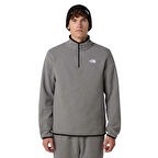 Glacier Fleece 1/4 Zip Erkek Gri Outdoor Polar NF0A8D0QCQI1