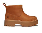 Timberland Stone Street Mid Warm Lined Boot Unisex Outdoor Botu TB0A283GEM71 Turuncu