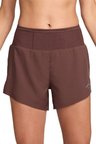 Nike Dri-Fit Brief-Lined Trail Running Short Fermuar Cepli Reflektörlü Slip Astarlı Kadın Koşu Şortu Kahverengi