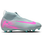 Nike JR Zoom Superfly 10 Academy FG/MG Bağcıksız Çoklu Zemin Çocuk Kramponu Yeşil