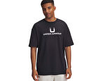 Under Armour Ua Hwt U Logo Ss Erkek Günlük Tişört 6005150-001 Siyah