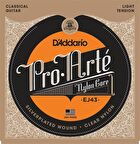 D'Addario EJ43 Klasik Tel Set Light Tension Silver