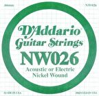 ELEKTRO VE AKUSTİK TEK TEL, (RE), NİCKEL