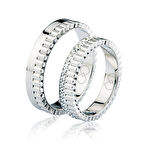 Tek Sıra Taşlı Altın Alyans 0202