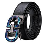 Williampolo Hakiki Deri Renkli  Metal Tokalı Erkek Kemer