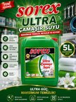 SOREX Ultra Çamaşır Suyu 5 L Güçlü Temizlik İçin Ekonomik Boy