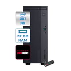 Asus Expertcenter P500MV Intel® Core™ Ultra 7 240H 5.2ghz Aı 32GB Ddr5 2tb SSD 4GB/RX550  WIN11PRO Mini Tower Masaüstü Bilgisayar C724016512B0D21P14+ZETTAUSBBELLEK