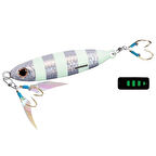 Shimano Stinger Butterfly Flat Light Jig 30gr 58mm 001 Zebra Glow