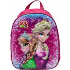 Frozen Kabartmalı Çocuk Anaokulu Sırt Çantası 3 4 5 6 Yaş