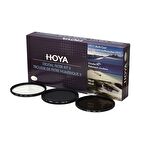 Hoya 55mm UV + Slim CPL + ND8 Digital Filter Kit II 3'lü Filtre Seti