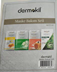 DERMOKİL Soyulabilir Yüz Maskesi 4lü Set