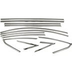 Hyundai Bayon Krom Cam Çıtası Tam Tur 12 Parça 2020+