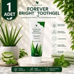 Forever Bright Toothgel Aloe Vera ve Propolis İçeren Diş Macunu (Florür İçermez) 130 g