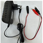 Weko 14.4 Volt - 2 Amper 5.5*2.5 Mm Uçlu + Krokodil Aparatlı Akü Şarj Cihazı WK-29111