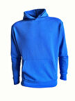 Kapüşonlu Sweatshirt - Sax Mavi