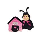 Happy Nappers - 2 in 1, Peluş Uğur Böceği ve Ev-Yastık Birarada..