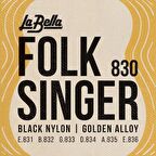 LA BELLA KLASİK TEL SET FOLK SINGER