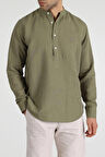 Adam Boxes Slim Fit Gömlek Neo-Tranquil - Haki