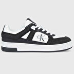 Calvin Klein Classıc Basket Cupsole Low ML Mıx  Erkek Süet Günlük Spor Ayakkabı Siyah 