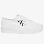 Calvin Klein Jeans Vult Flatform Essential Mono Womens Sneaker Kadın Günlük Spor Ayakkabı Beyaz