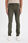 DeFacto Pantolon Slim Fit Dar Kesim Cepli Dar Paça C9436AX24AUKH444