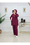 Kadın Tesettür Takım 2'Li Tunik Pantolon Takımı