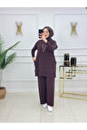 Kadın Tesettür Takım 2'Li Tunik Pantolon Takımı