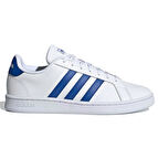Adidas Grand Court Mens Leather Sneaker Hakiki Deri Erkek Günlük Spor Ayakkabı Beyaz