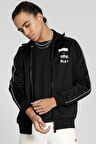 Puma X Pokemon T7 Ful Zip Jacket Erkek Pokemon Grafikli Spor Ceket Siyah