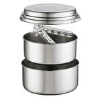 MSR Alpine 2 Pot Set Yemek Seti Gümüş