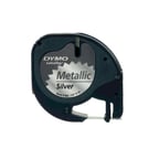 Dymo Letratag Metalik Şerit 12X4 Mt Gri 91208 S0721730